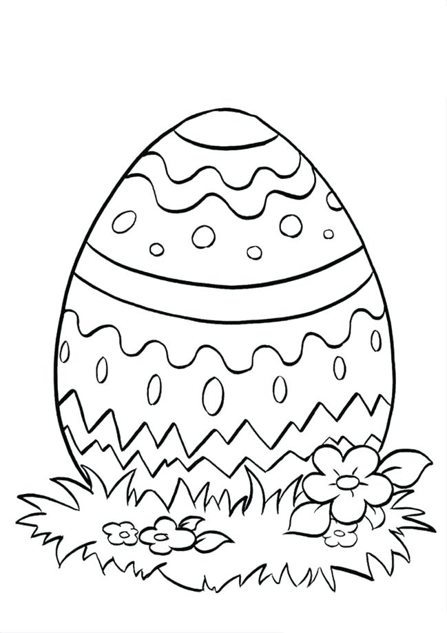 649x919 Printable Eggs For Kids Coloring Page Easter Egg Basket Colouring