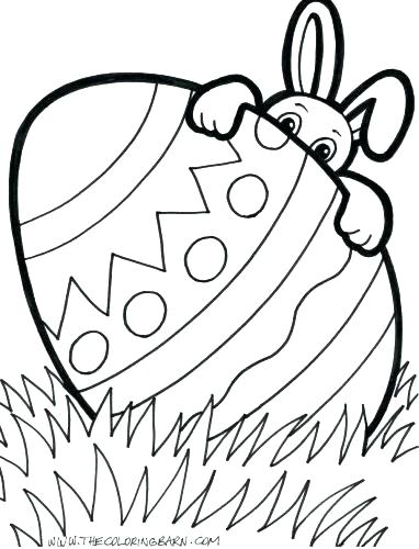 382x500 Easter Egg Coloring Pages Printable