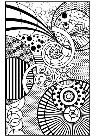 399x572 Easy Coloring Book For Adults