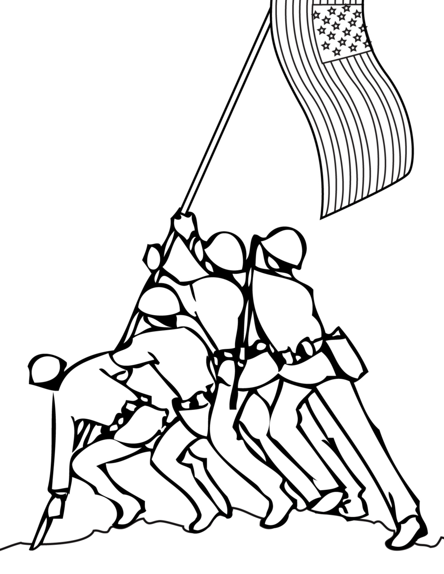 1514x1960 Impressive Memorial Day Coloring Pages Pdf Hav