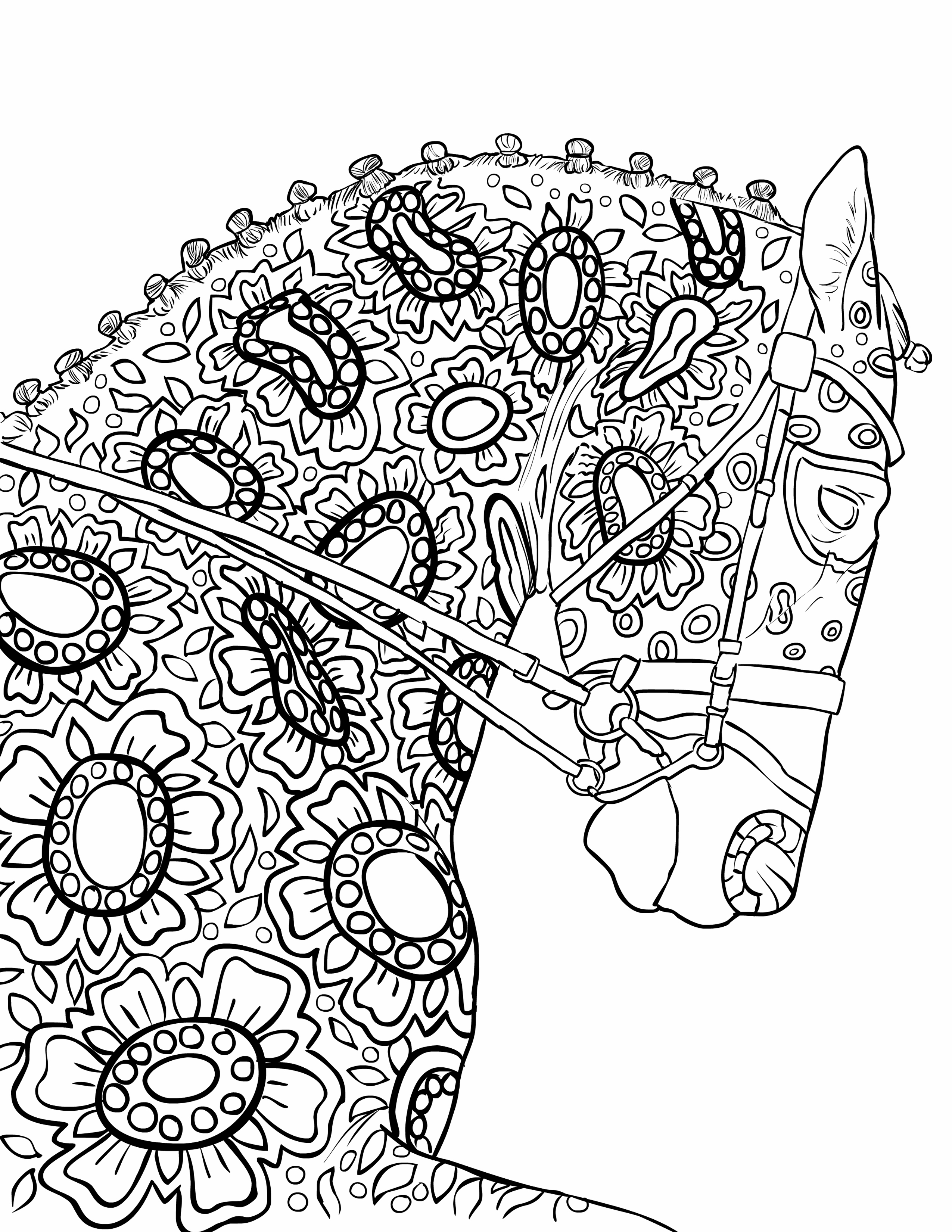2550x3300 Inspiration Elephant Patterns Elephants Coloring Pages For Adults