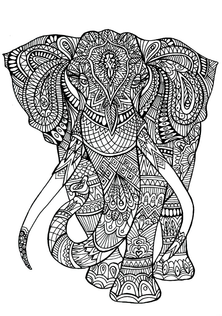 722x1024 Wonderfulhant Coloring Pages Mandala For Adults Free Printable