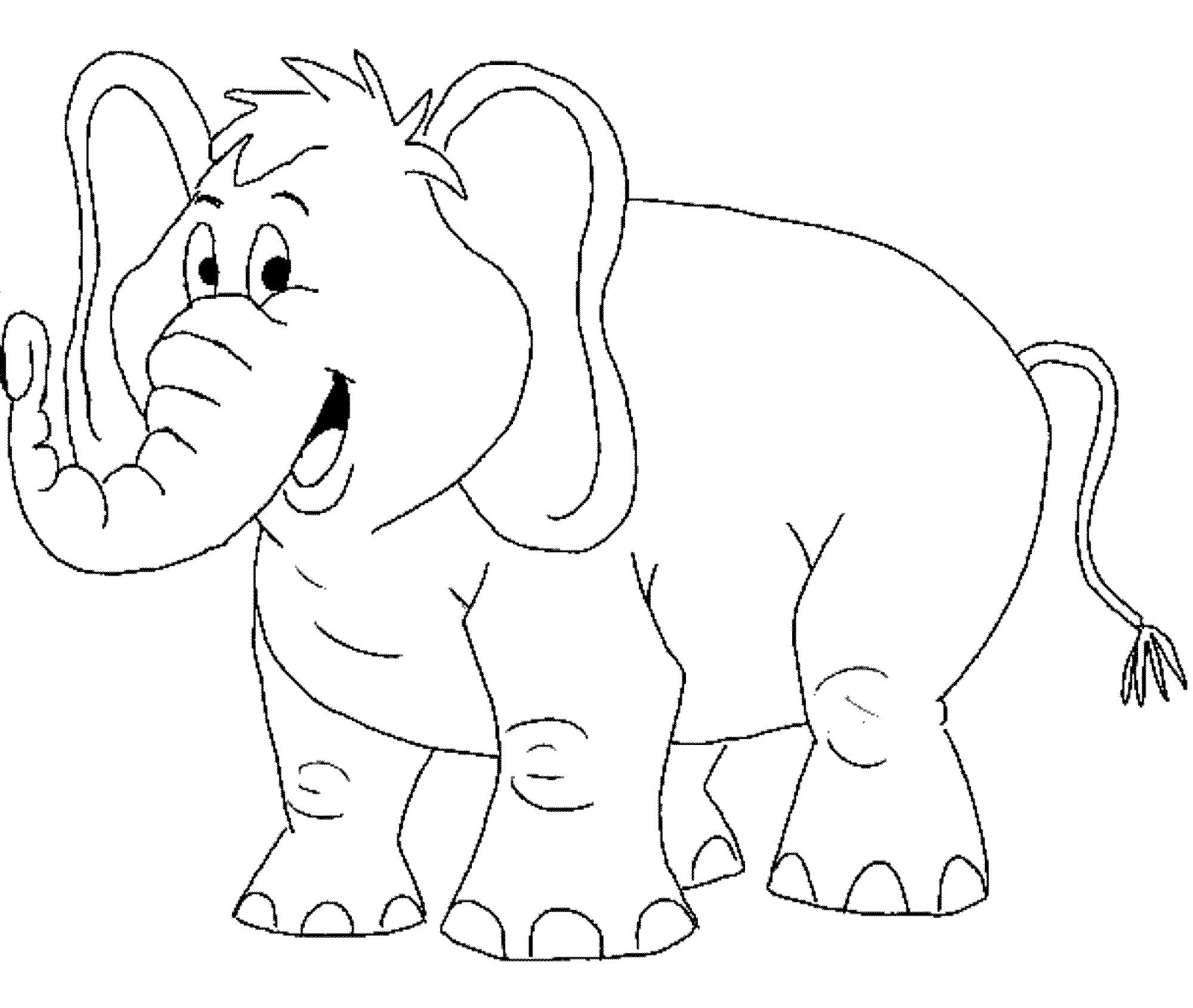 2000x1690 Baby Elephant Adult Coloring Pages Free Coloring Sheets