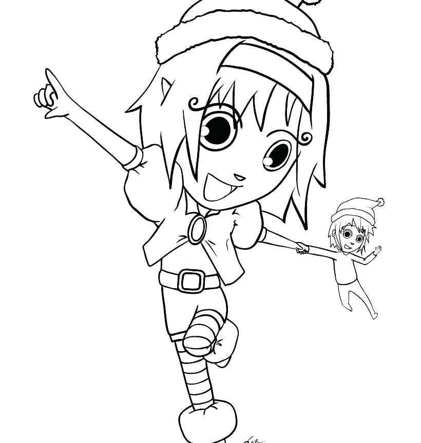 820x864 Elf On Shelf Coloring Pages Elves Coloring Pages High Elves