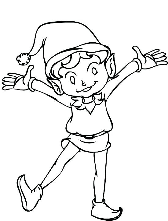 Free Elf Coloring Pages at GetDrawings | Free download