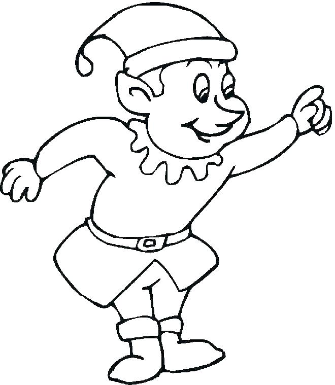 660x759 Elves Coloring Pages Elf Coloring Page Elf Coloring Page Elves