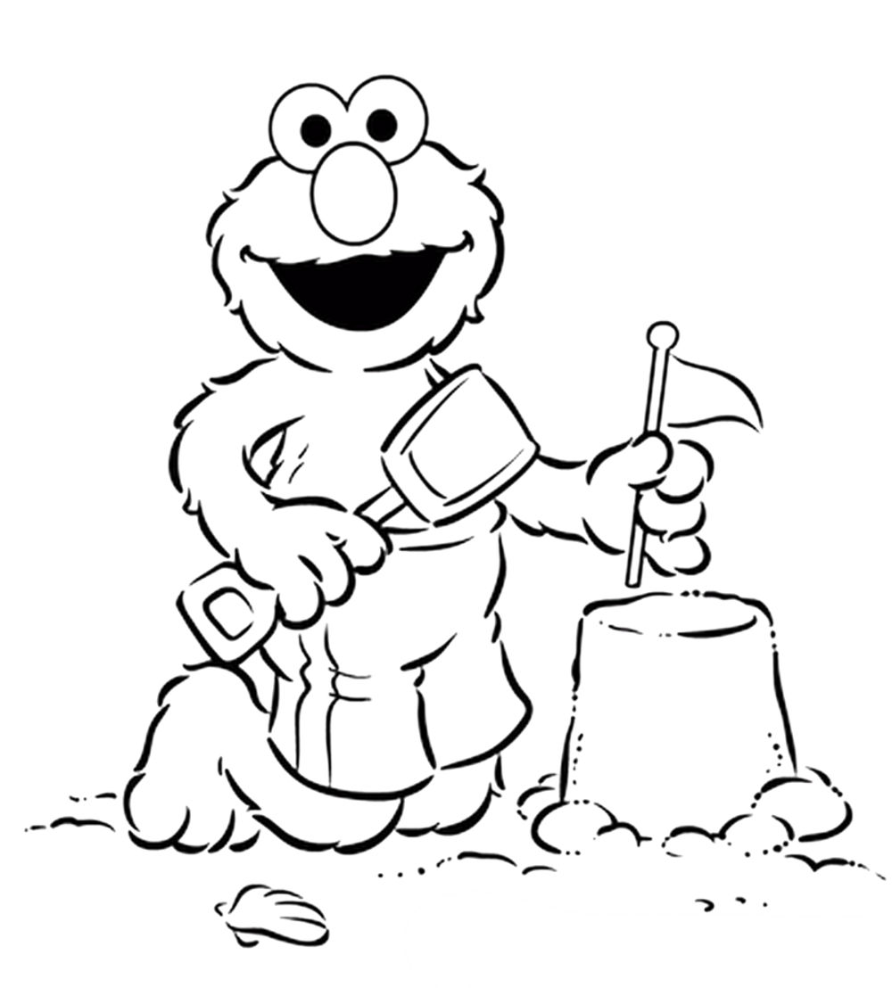 1000x1108 Elmo Coloring Pages To Download And Print For Free