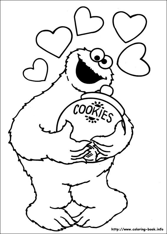 567x794 Sesame Street Coloring Pages On Coloring