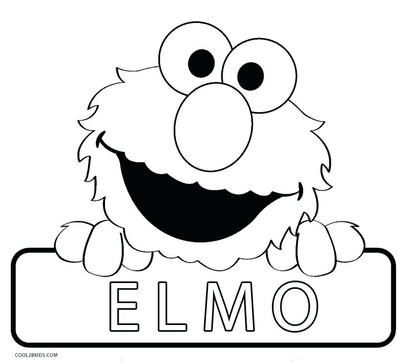827x742 Elmo Color Pages Free Coloring Pages Free Elmo Colouring Pages