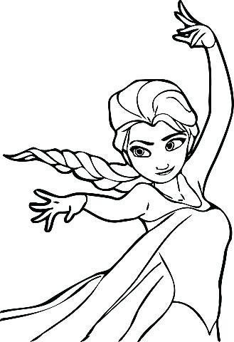 329x480 Elsa Coloring Pages Free Printable Free Printable Frozen Coloring