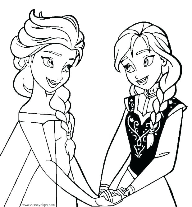 618x665 Princess Elsa Coloring Page Frozen Coloring Pages To Print Free