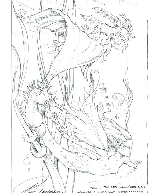 541x668 Enchanted Coloring Pages Mermaid Coloring Pages Free Fairy Mermaid