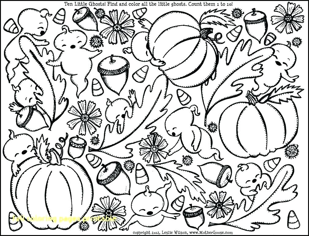 1008x768 Fun Fall Coloring Pages