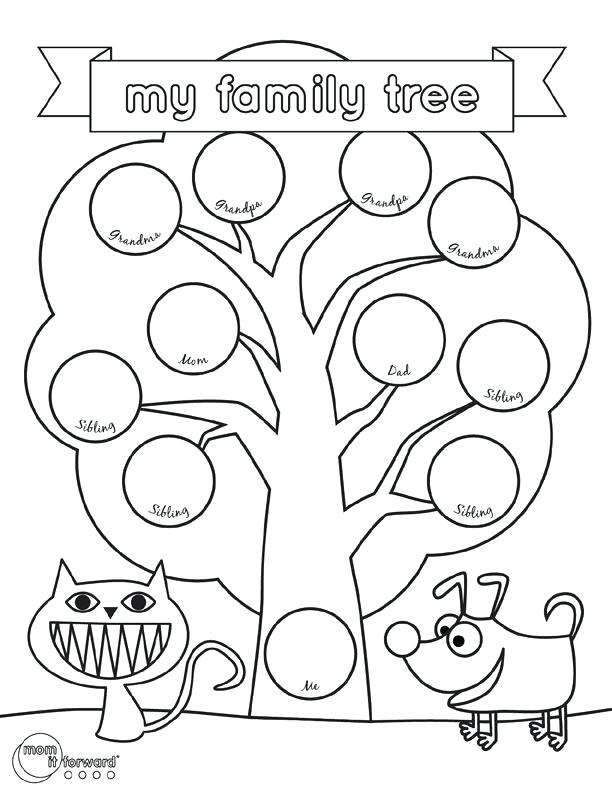 612x792 Coloring Pages Of Trees With Leaves Palm Leaves Coloring Pages