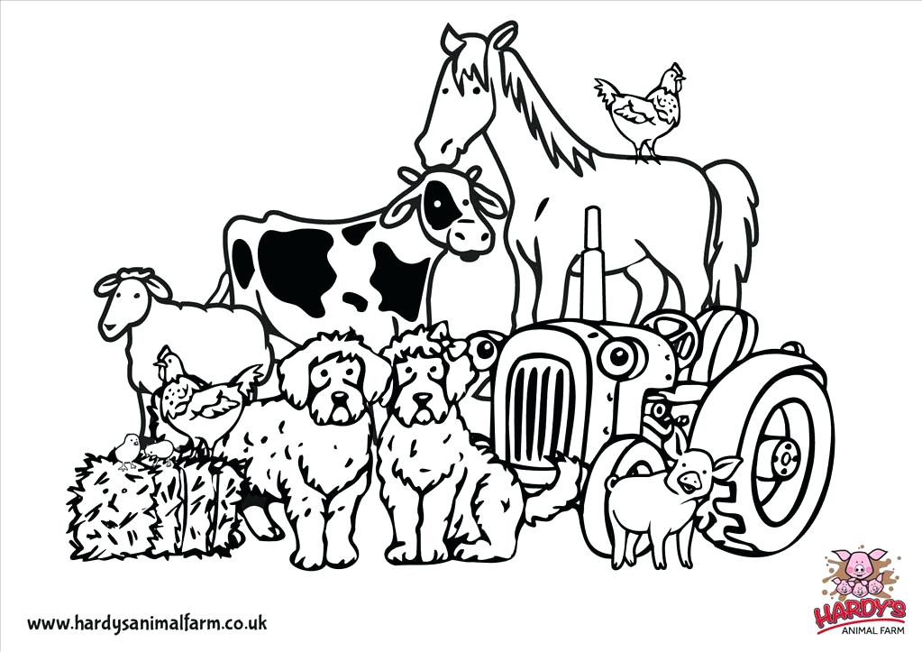 1023x723 Free Farm Coloring Pages Best Free Farm Coloring Pages Picture