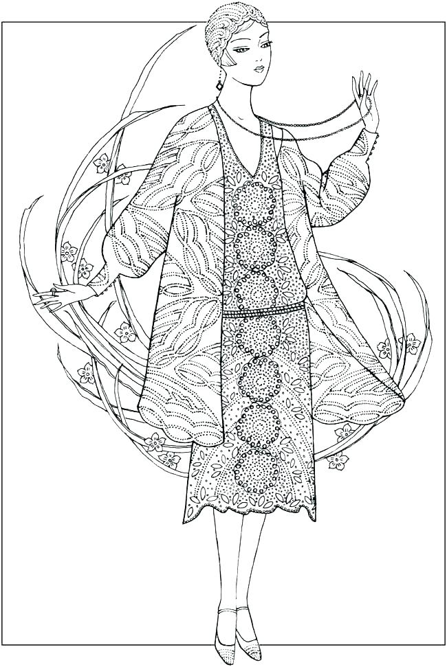 650x971 Fashion Design Coloring Pages Fashion Coloring Pages For Girls