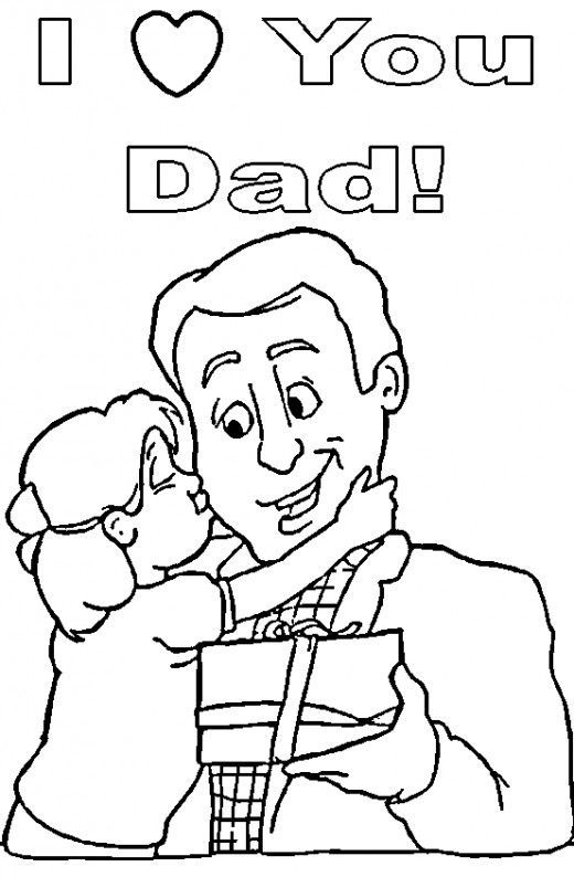 520x794 Top Free Printable Father's Day Coloring Pages Online Father