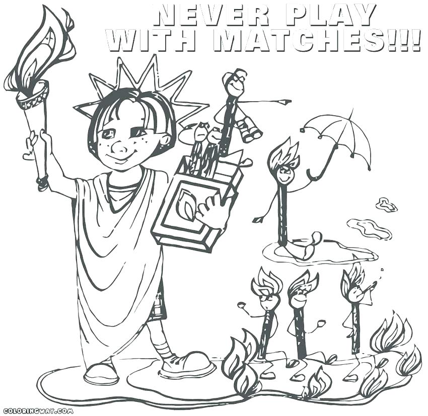 850x827 Free Fire Safety Coloring Pages Free Fire Safety Coloring Pages