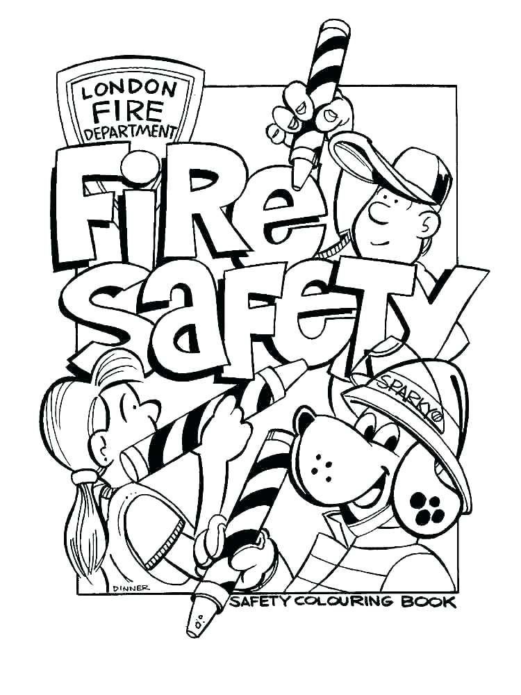 750x1000 Water Safety Coloring Pages