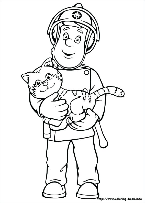 567x794 Firefighter Coloring Page For Kids Fireman Coloring Page Index