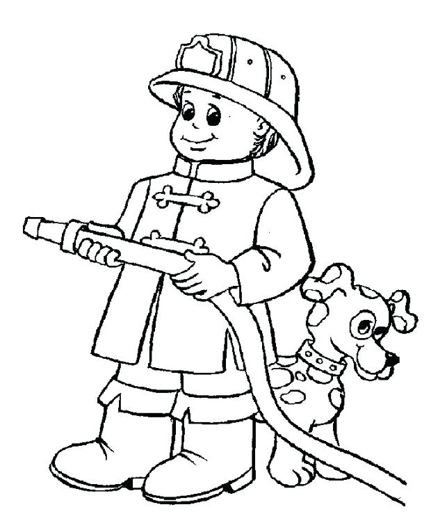 643x762 Fireman Coloring Page Firefighter Coloring Page Firefighter