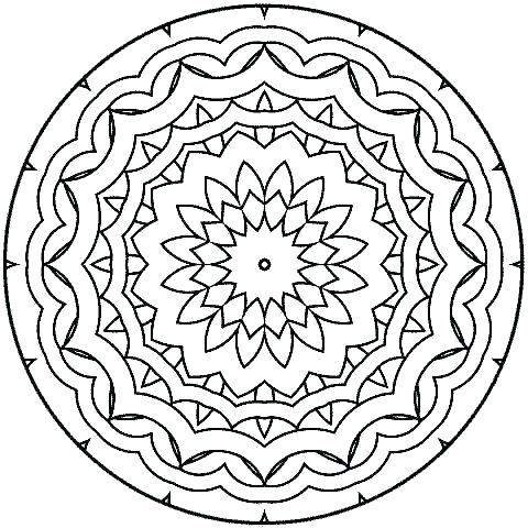 480x480 Easy Mandala Coloring Pages Easy Mandala Coloring Pages Free