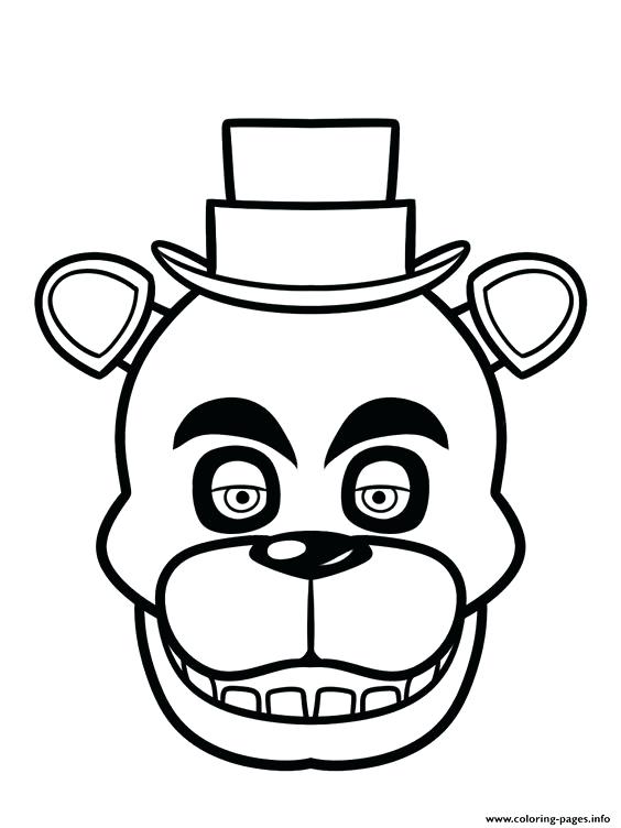 564x752 Fnaf Coloring Book Download