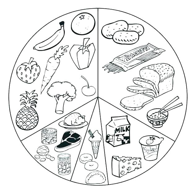 630x631 Food Coloring Pages To Print