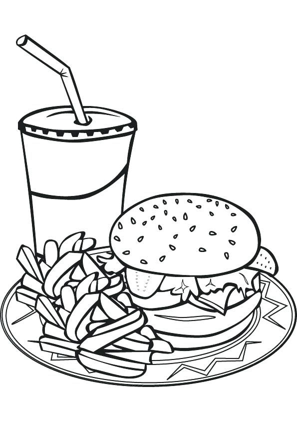 595x842 Food Pyramid Coloring Pages Free Food Coloring Pages To Print Food