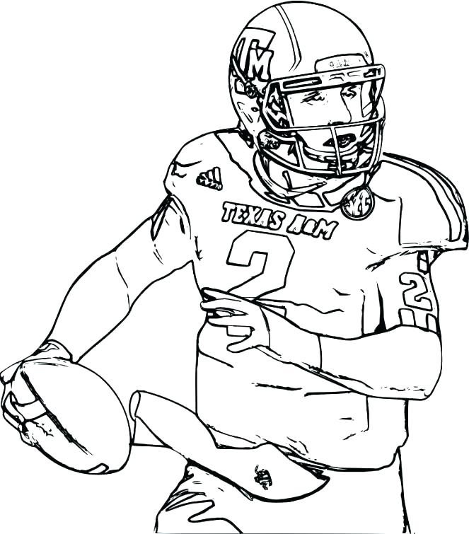 663x755 Free Football Coloring Pages Coloring Book Football Plus Coloring