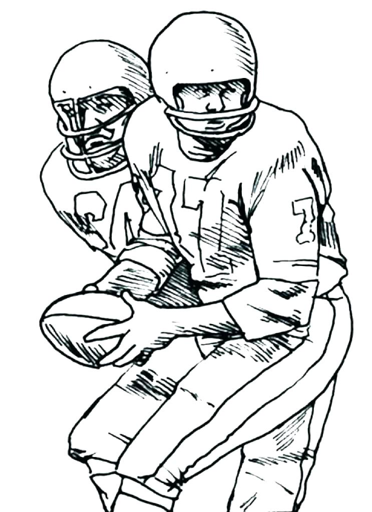 743x1024 Free Football Coloring Pages Football Color Page Printable