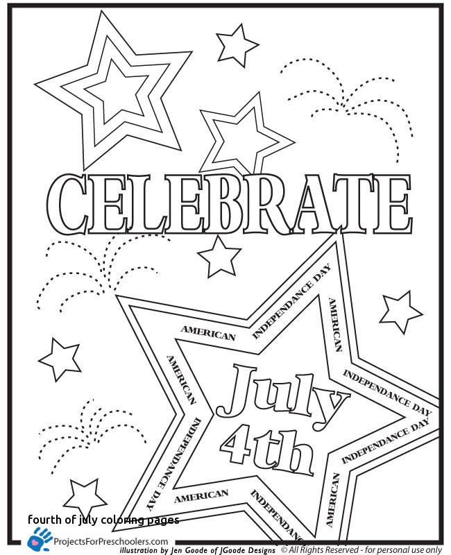 650x800 Fourth July Coloring Pages