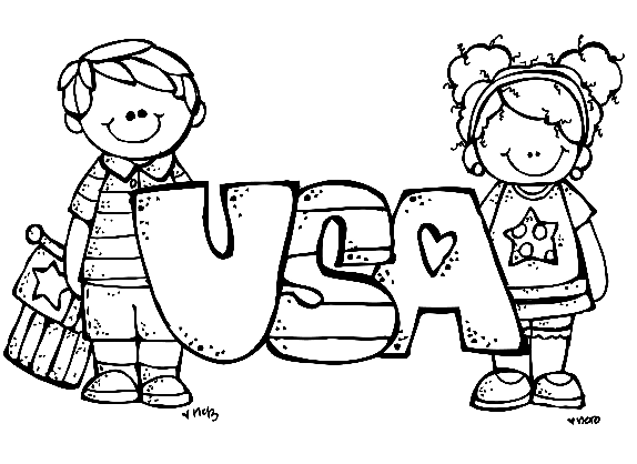 574x418 Free Of July Coloring Pages For Kids
