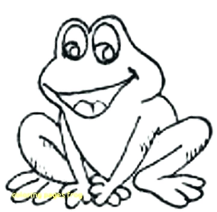 720x701 Free Frog Coloring Pages