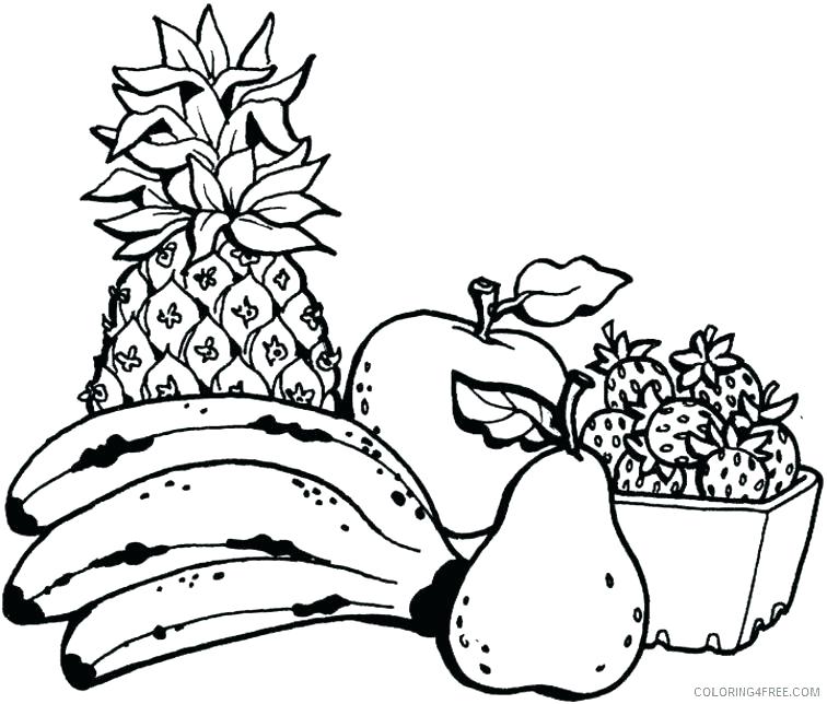 756x644 Free Apple Coloring Pages Fruit Color Pages Fruit Coloring Pages
