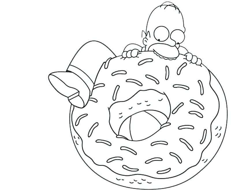 800x667 The Simpsons Coloring Pages The Coloring Pages Coloring Page
