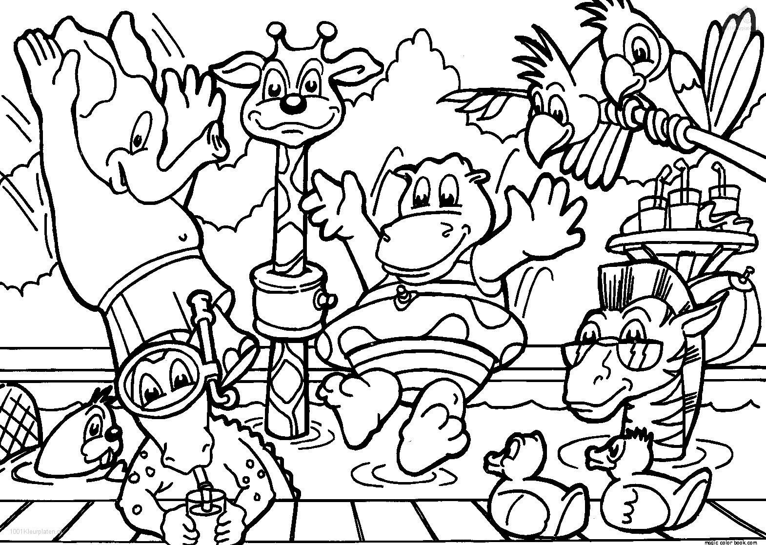 1570x1117 Zoo Coloring Page Coloring Animal Coloring Page Coloring Pages