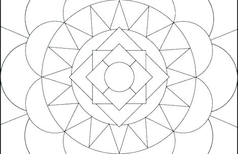 469x304 Geometric Coloring Page Free Geometric Art Coloring Pages