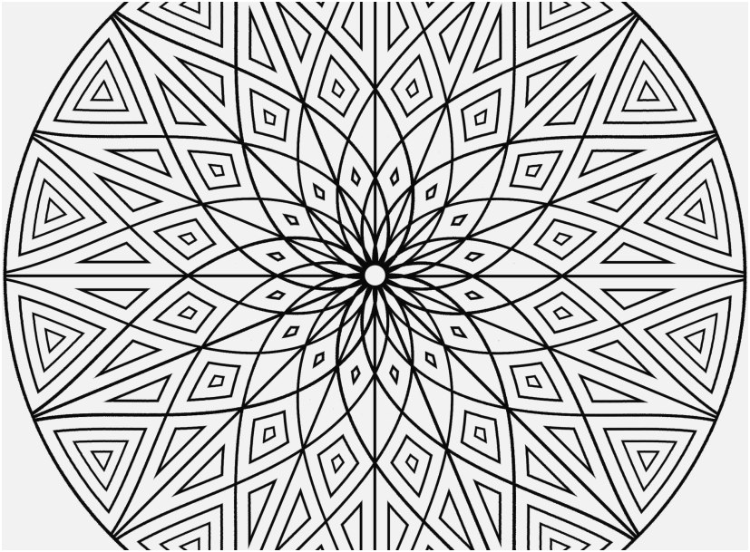 827x609 The Best Design Free Printable Coloring Pages For Adults Geometric