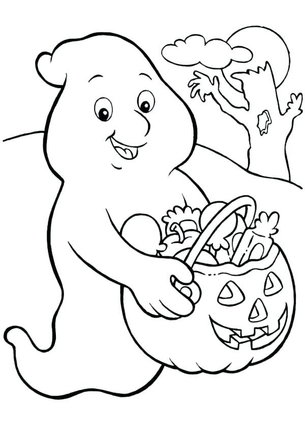 600x840 Ghost Coloring Pages With Ghost Coloring Pages Free Ghost