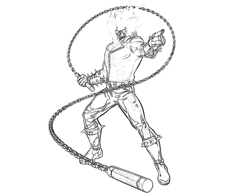 800x667 Ghost Rider Coloring Pages To Download And Print For Free Scary