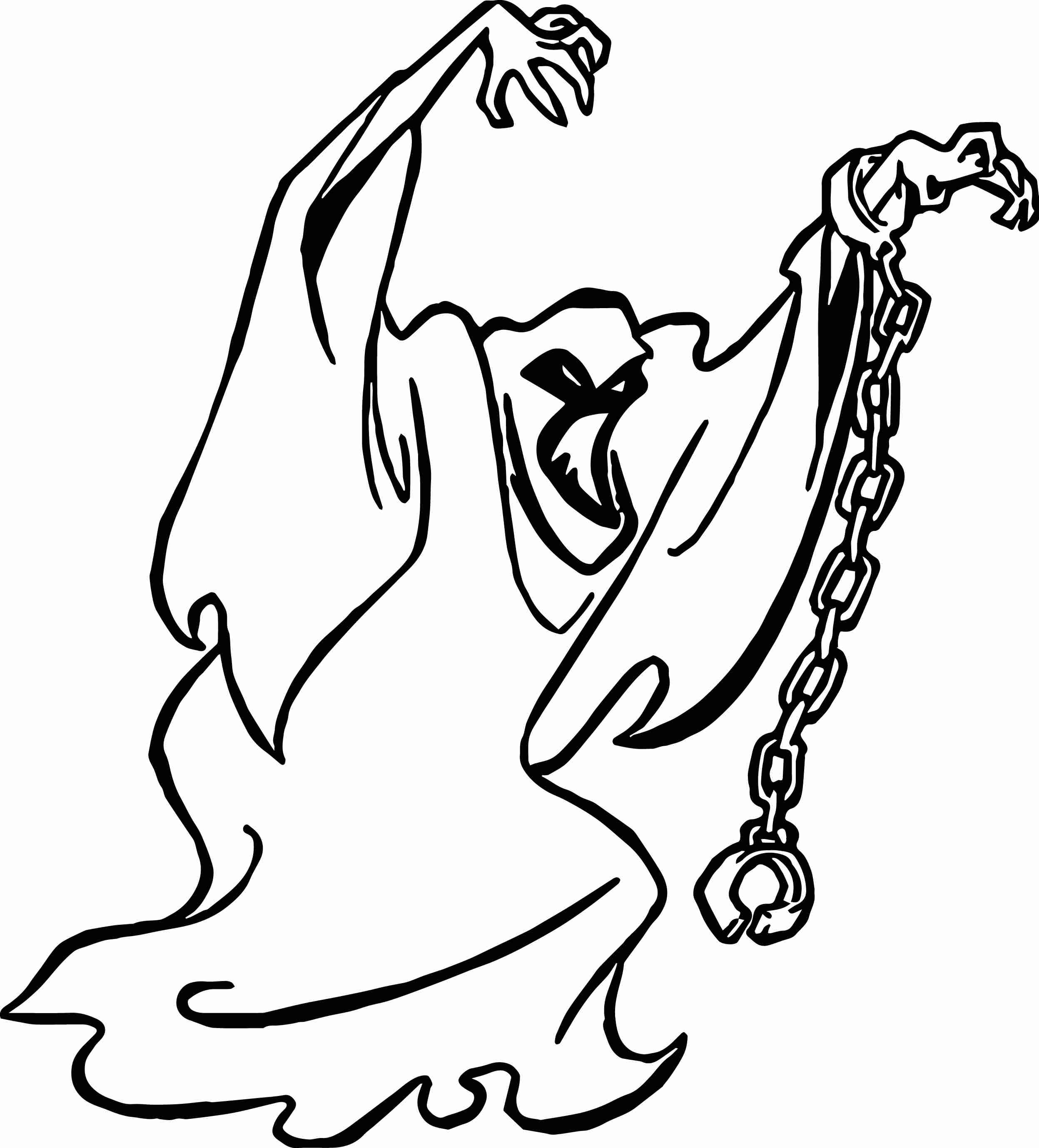 2495x2757 Casper Taking Shower Coloring Page Free Ghost And Pages Cartoons