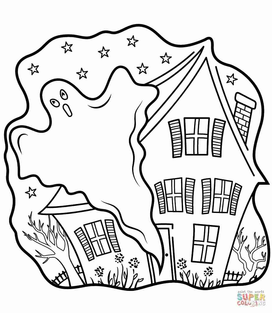 922x1060 Free Printable Ghost Coloring Pages For Kids Fair Olegratiy Ghost