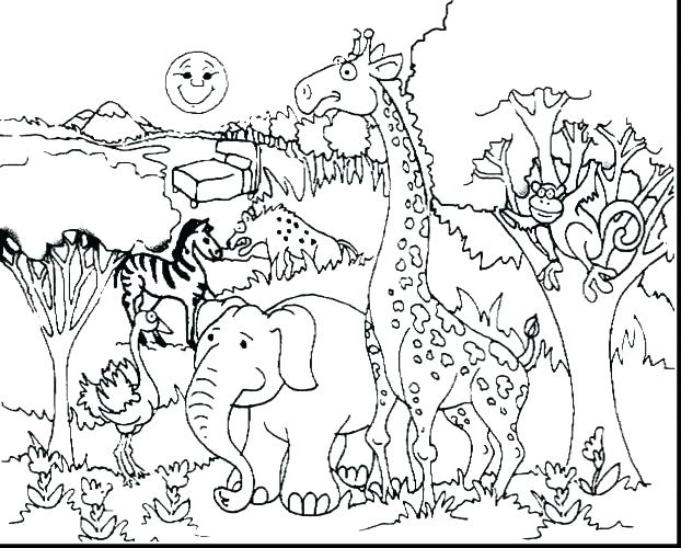 622x500 Giraffe Coloring Pages Printable Coloring Pages Giraffe Coloring