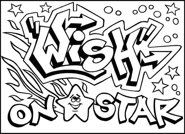 600x437 Graffiti Coloring Pages Amazing Graffiti Coloring Pages