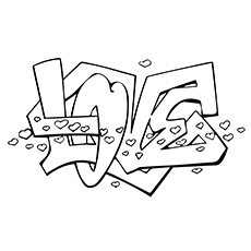 230x230 Top Free Printable Graffiti Coloring Pages Online