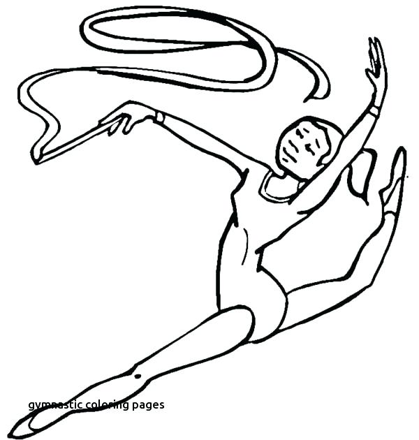 600x630 Gymnastics Coloring Pages Pdf Royalty Free Track And Field Stock