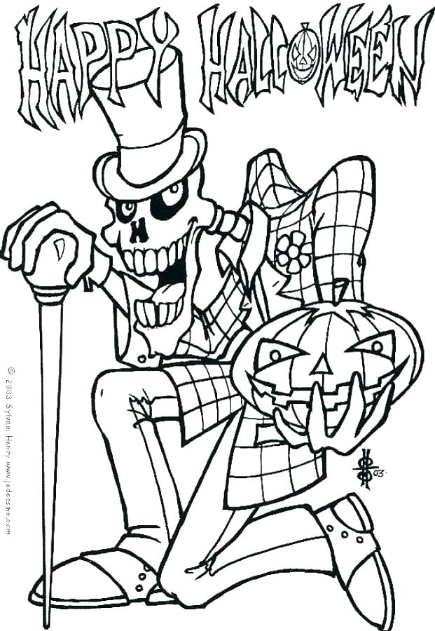 621x900 Free Halloween Coloring Pages To Print