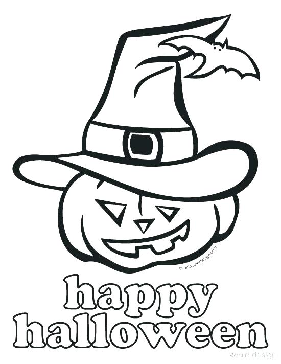 550x712 Preschool Halloween Coloring Pages Printables Free Coloring Pages