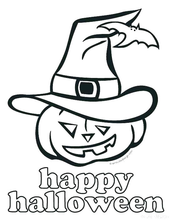 550x712 Free Halloween Coloring Pages Printable